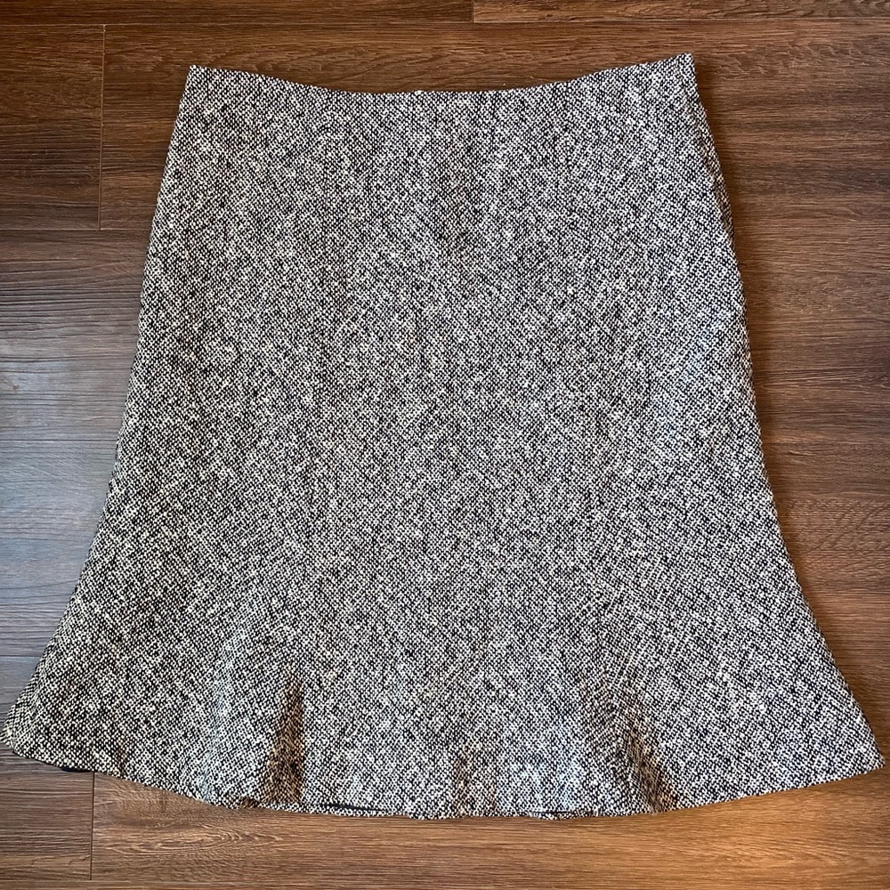 GAP Tweed Tulip Hemmed Skirt